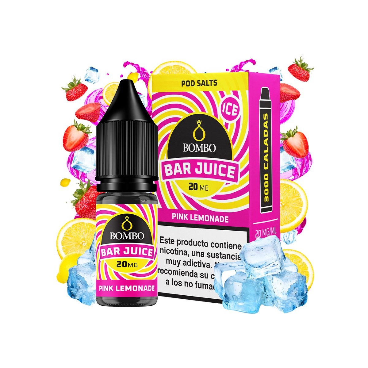 Pink lemonade Ice Sales 10ml - Bar Juice