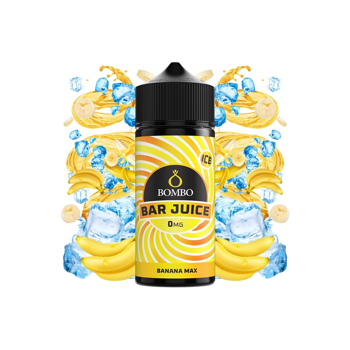 Banana Max Ice 100ml - Bar Juice by Bombo