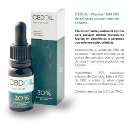 Aceite CBD 30% 10ml - Pharma TGM