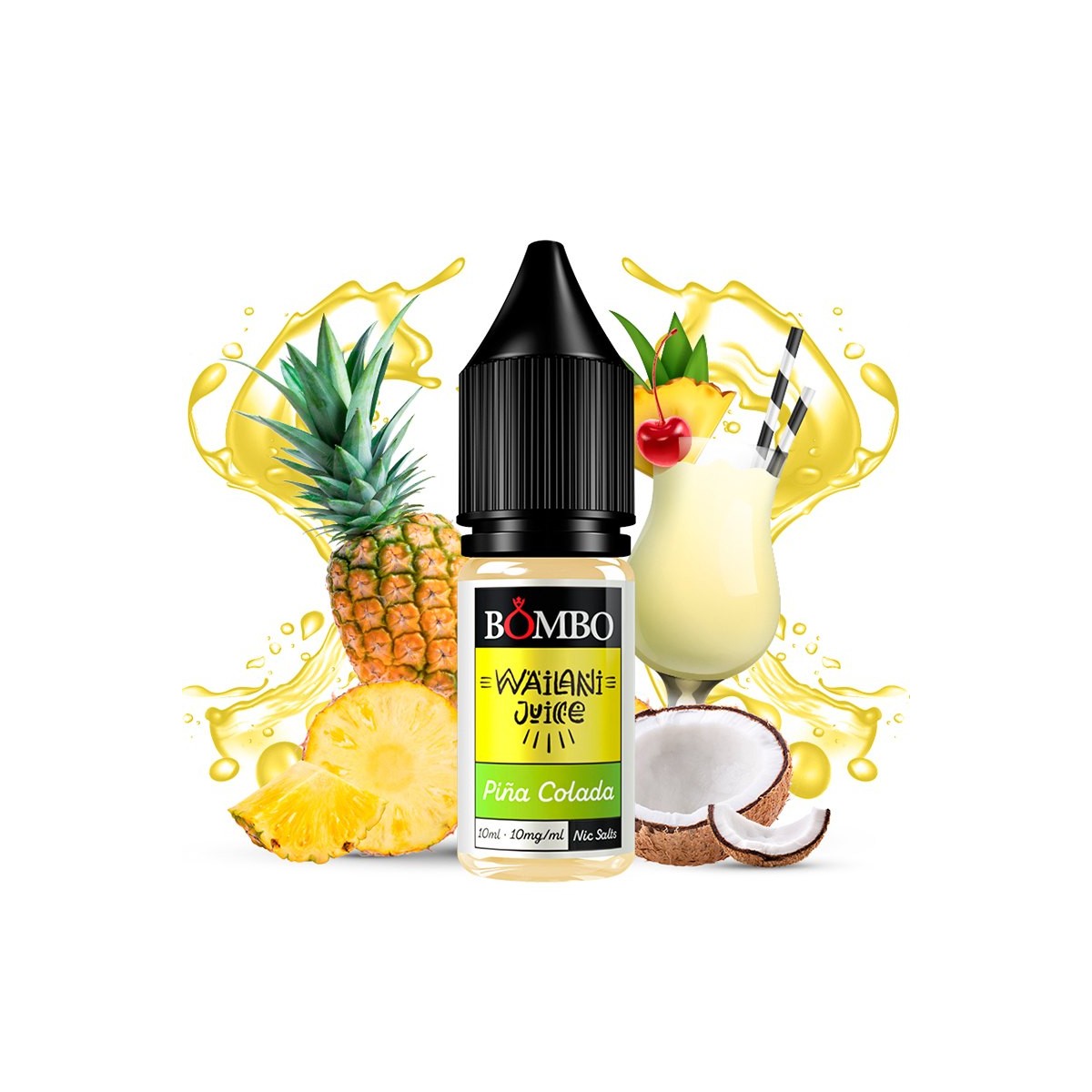 Piña Colada Sales 10ml - Bombo Eliquids