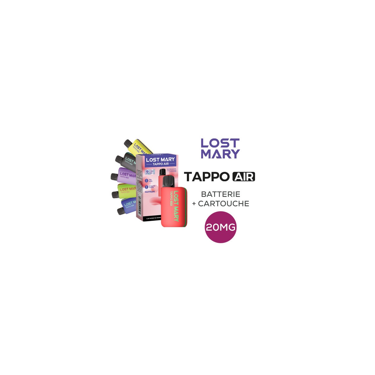 Fresa Frambuesa Tappo Air Pod Kit - Lost Mary