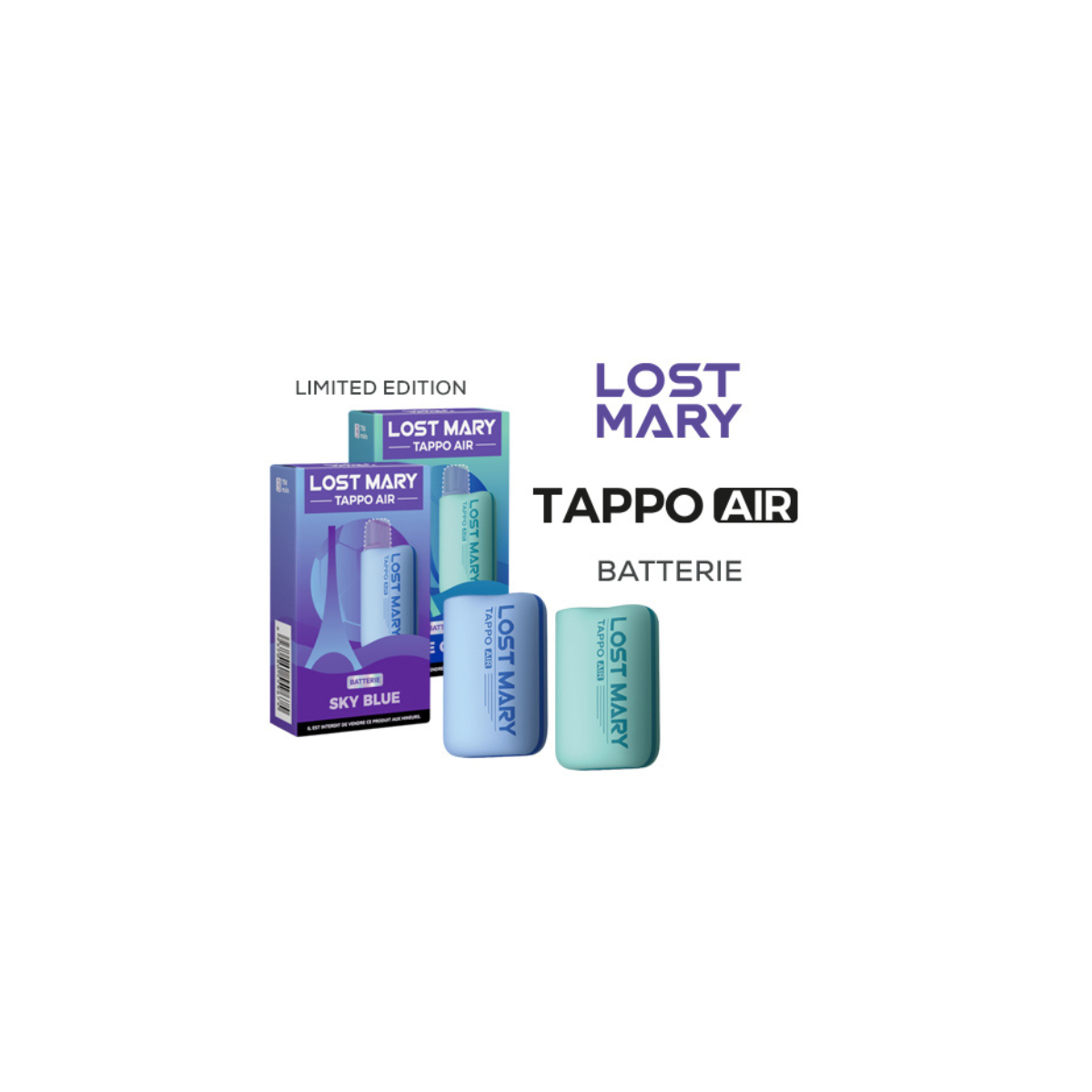 Batería Tappo Especial Edition 750mAh - Lost Mary