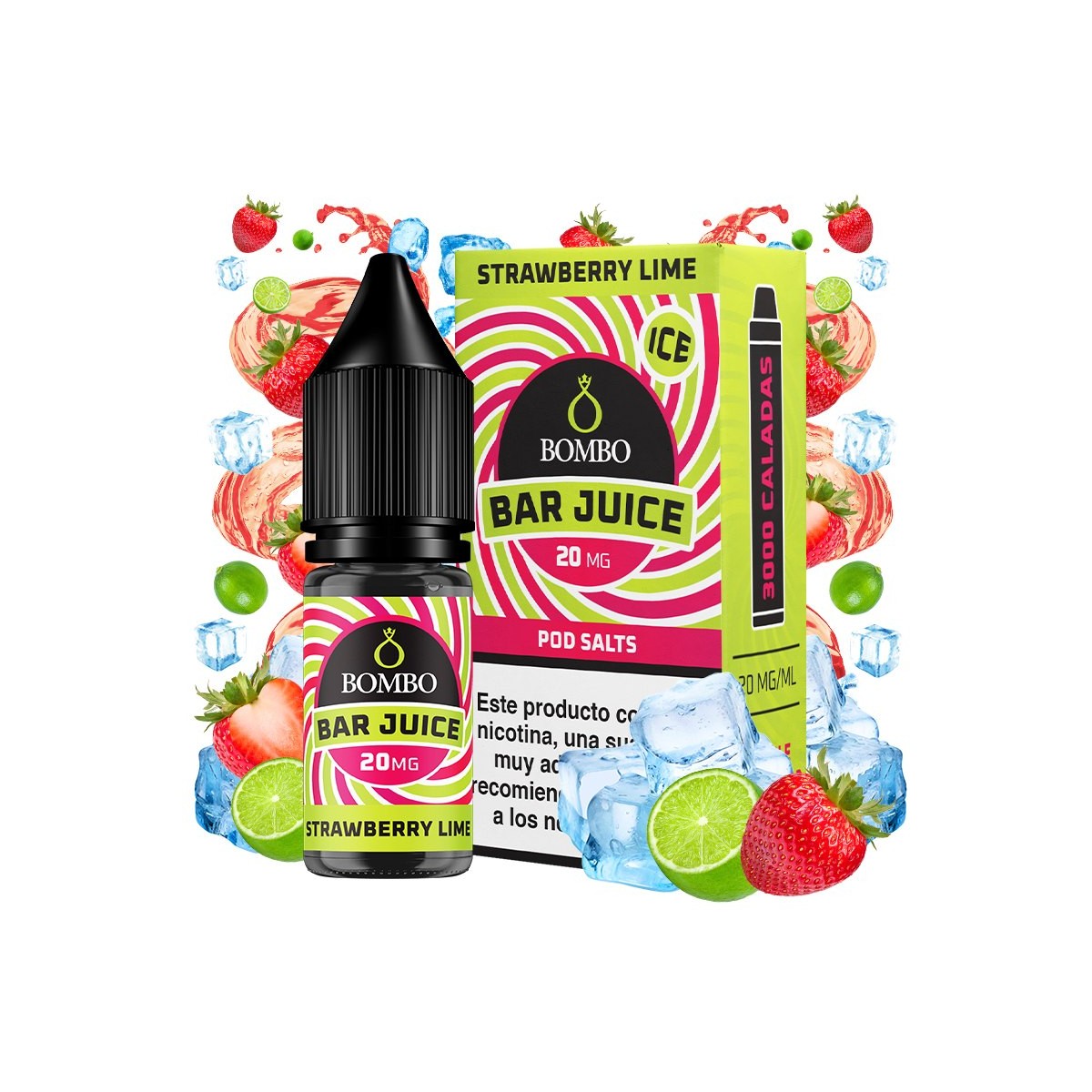 Strawberry Lime Ice Sales 10ml - Bar Juice