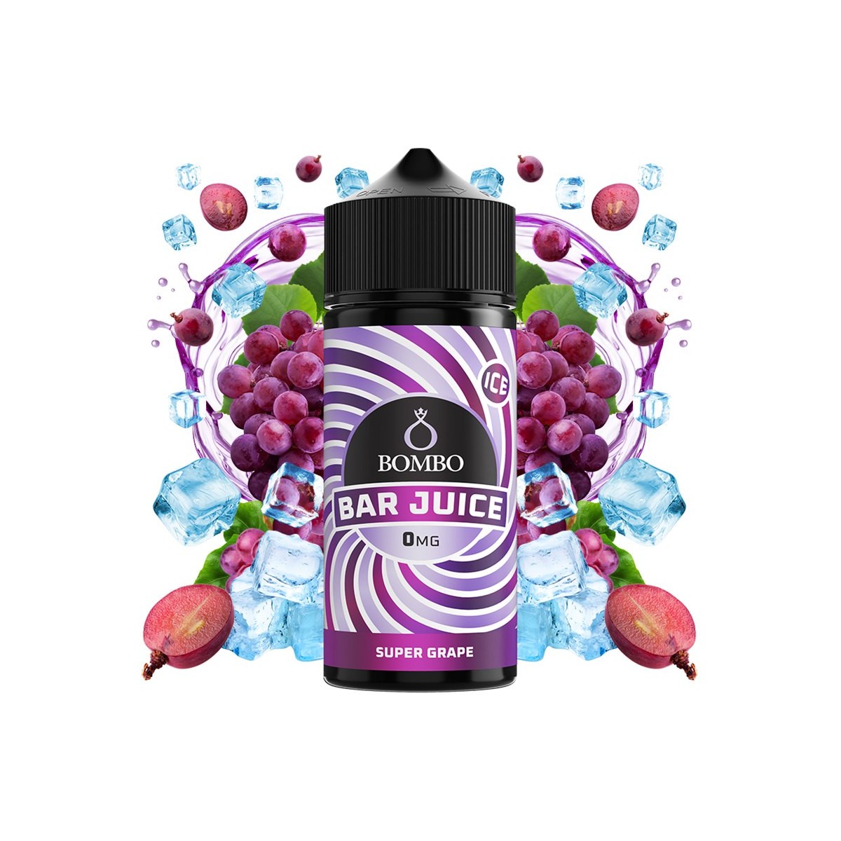 Super Grape Ice 100ml - Bar Juice by Bombo