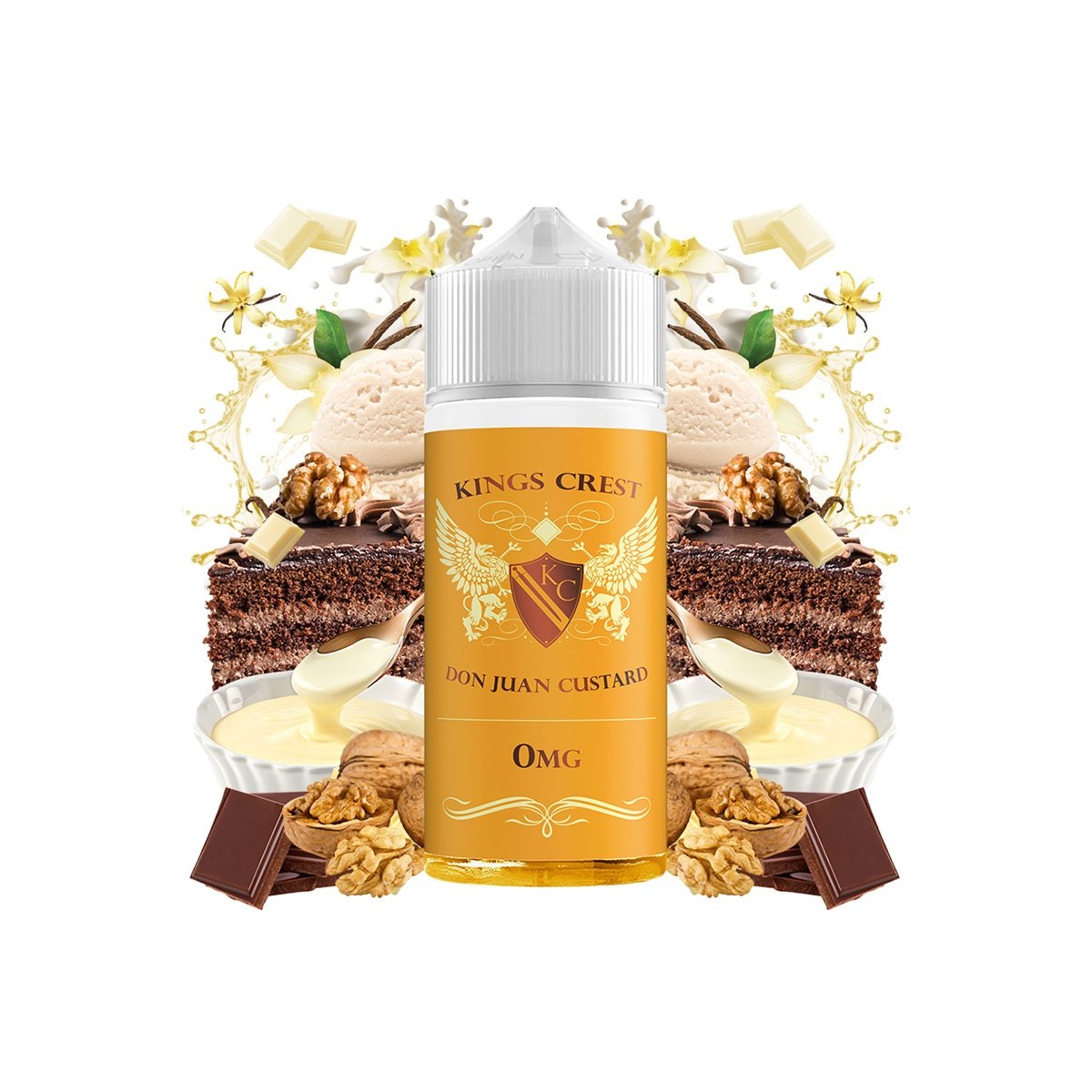 Don Juan custard 100ml - Kings Crest