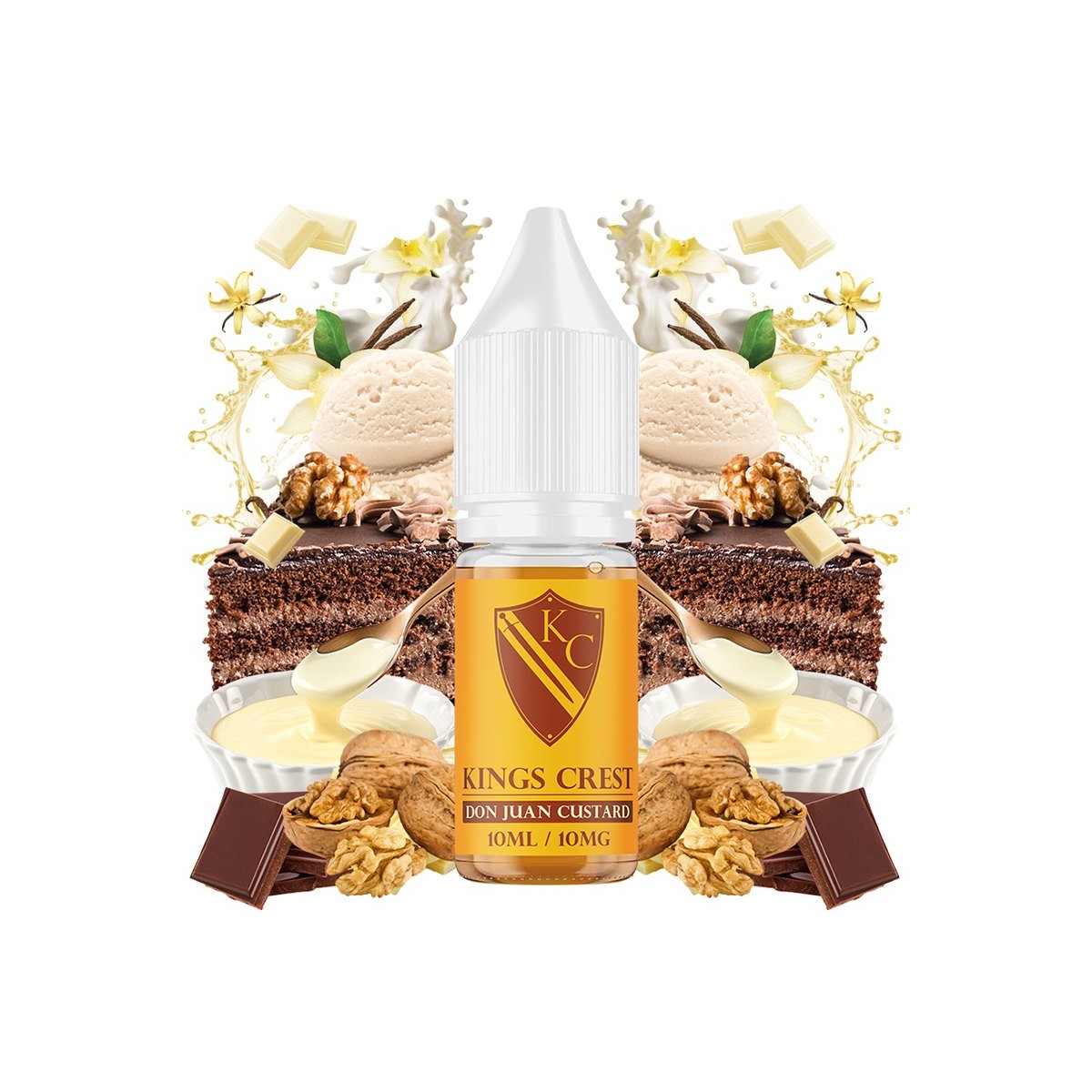 Don Juan Custard Sales 10ml - Kings Crest