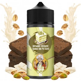 Brownie chocolate blanco con pistacho 100ml - La Yaya