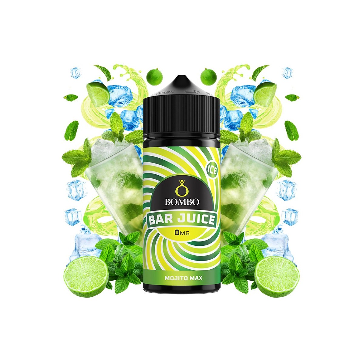 Mojito Max Ice 100ml - Bar Juice by Bombo