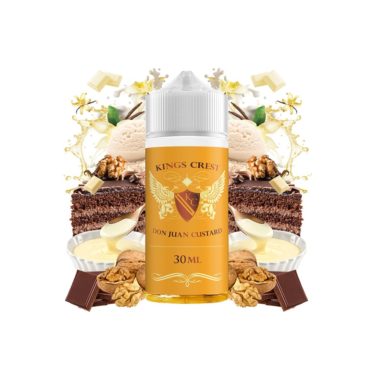 Aroma Don Juan custard 30ml (Longfill) - Kings Crest