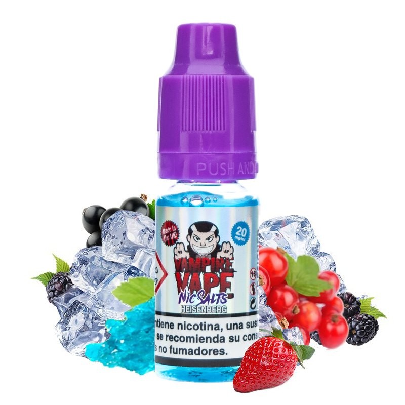 Heisenberg Salts 10ml - Vampire Vape