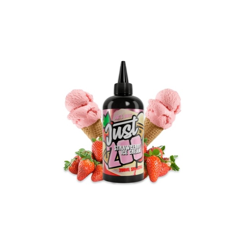 Strawberry Ice Cream 200ml - Joe's Juice