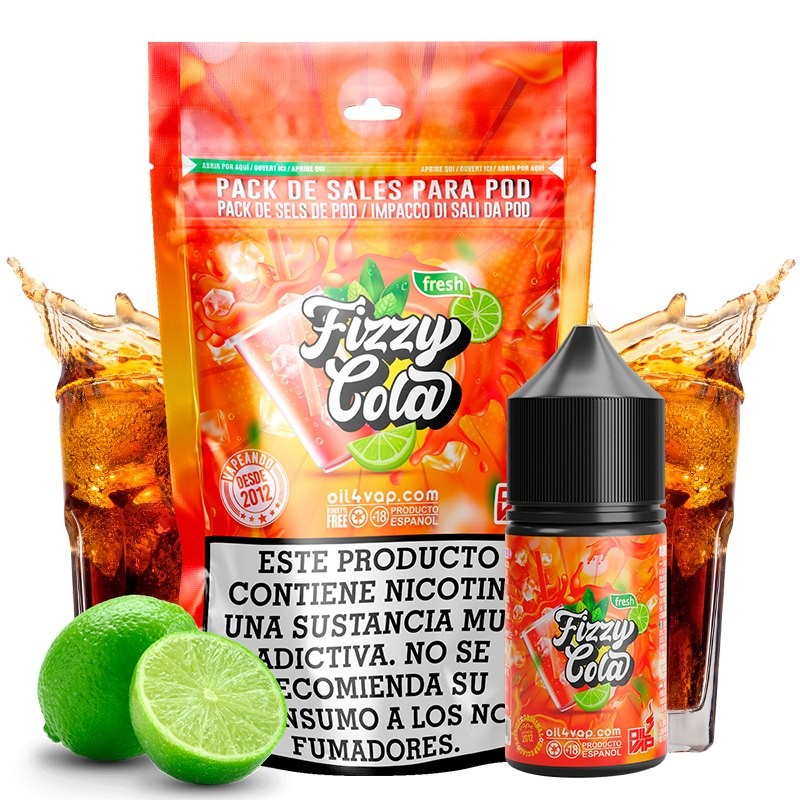 Fizzy Cola Pack de Sales - Oil4Vap