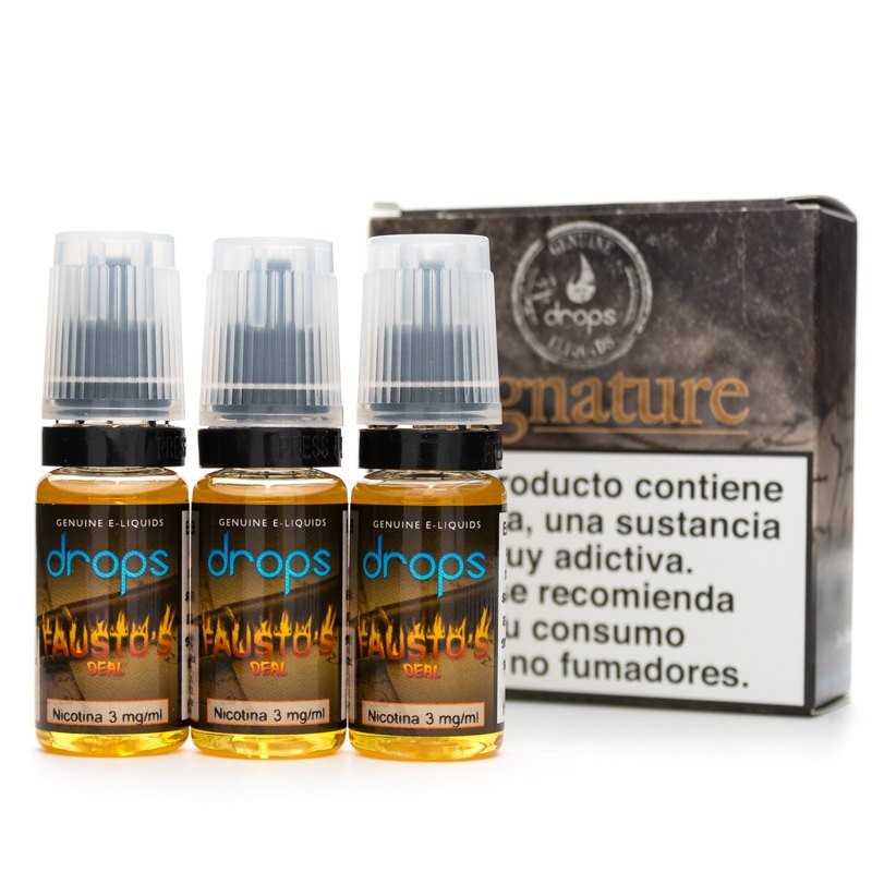 Tripack Fausto's Deal 10ml 3mg - Drops