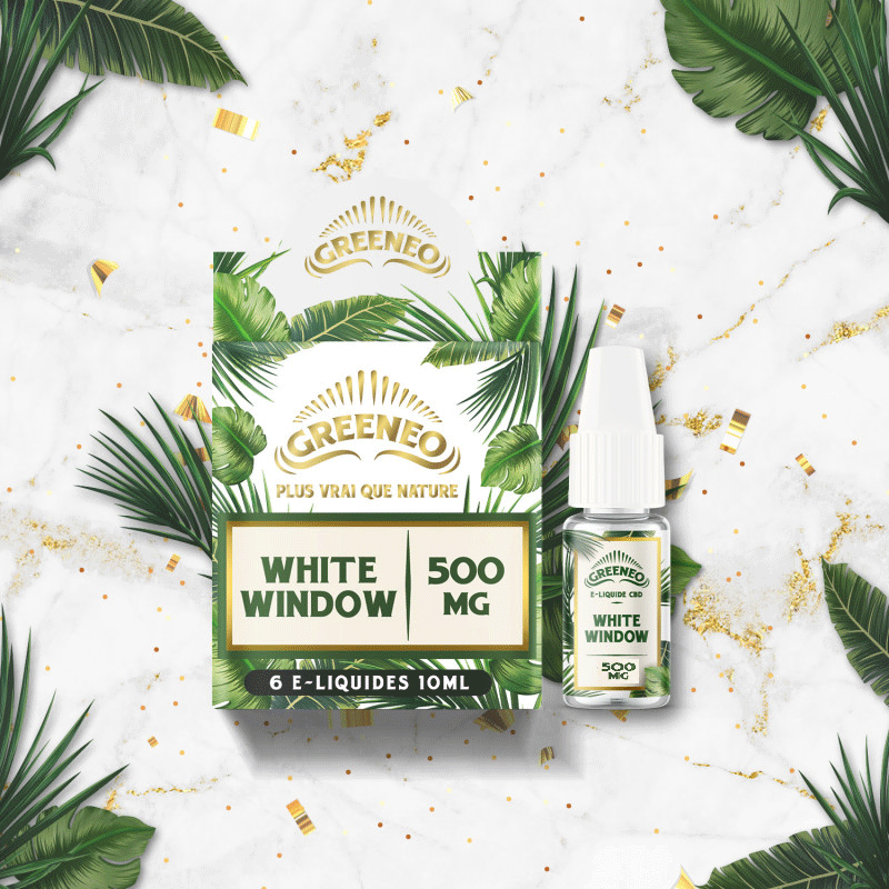 White Widow CBD 500/1000mg 10ml - Greeneo