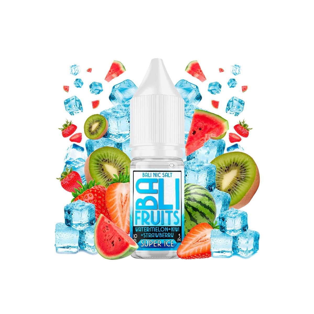 Watermelon Kiwi Strawberry Super Ice Sales 10ml - Bali Fruits