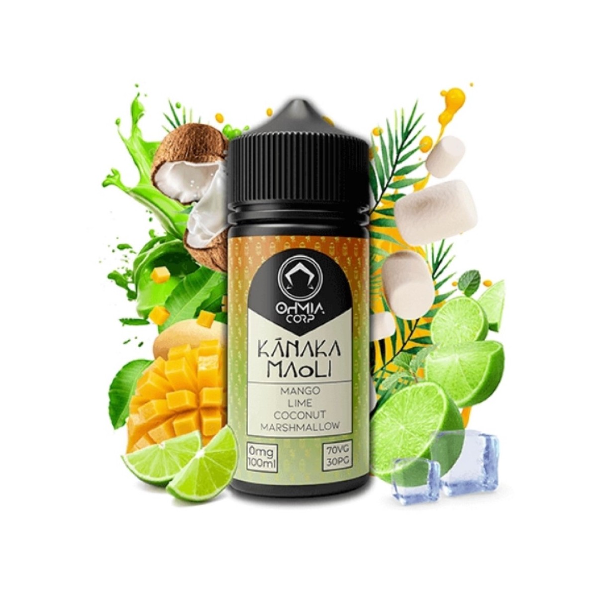 Mango Lime Coconut Marshmallow 100ml - Ohmia Corp