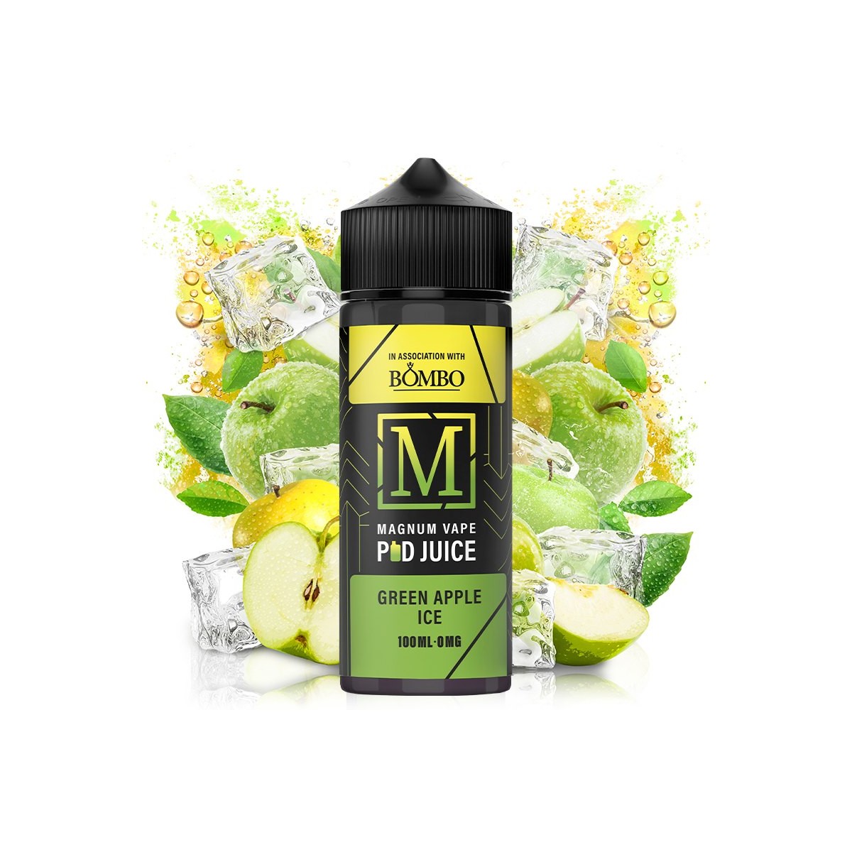 Green apple Ice 100ml - Magnum Vape