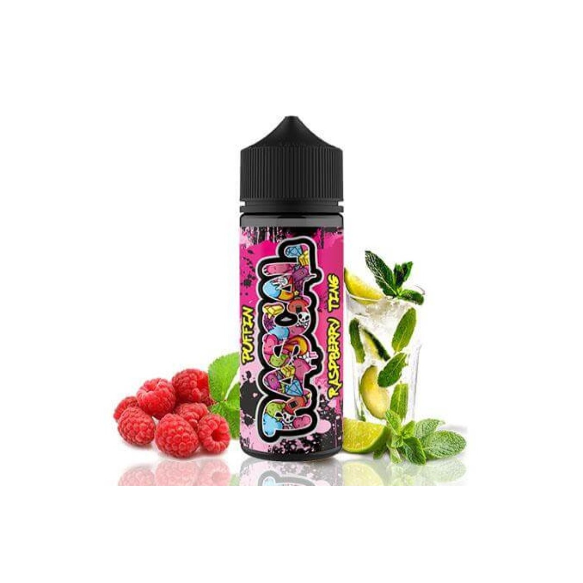 Raspberry Ting 100ml - Frumist Puffin Rascal