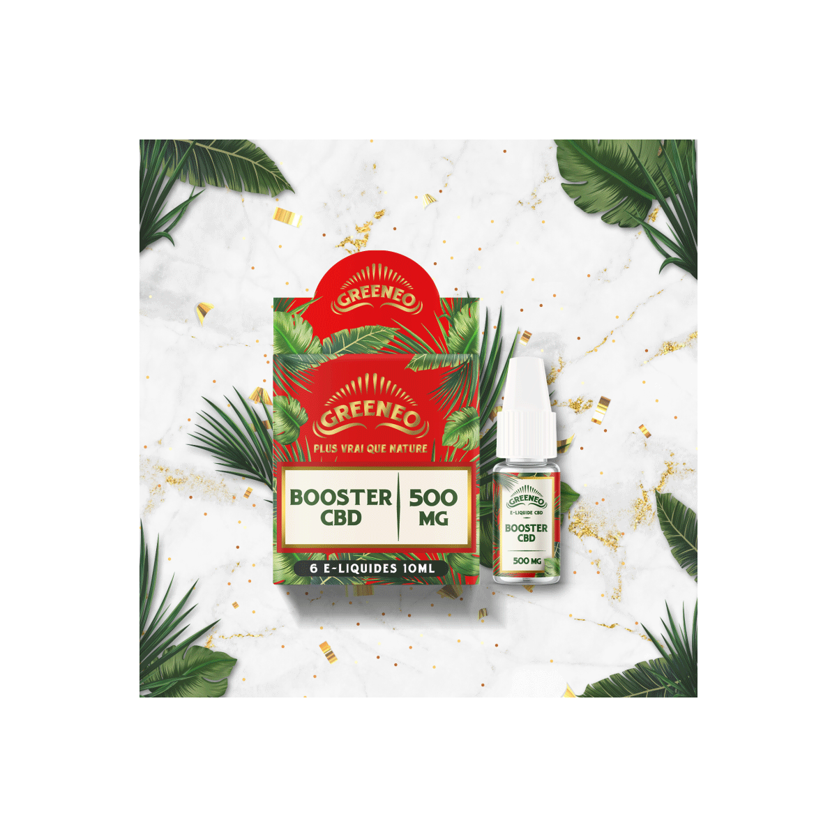 Booster CBD 500mg / 1000mg 10ml - Greeneo